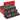 HOLDN STORAGE Christmas Ornament Storage Container Box with Dividers - Stores up to 72 - 3" Ornaments
