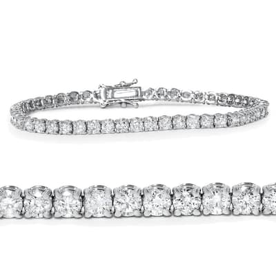 5ct Diamond Tennis Bracelet White Gold