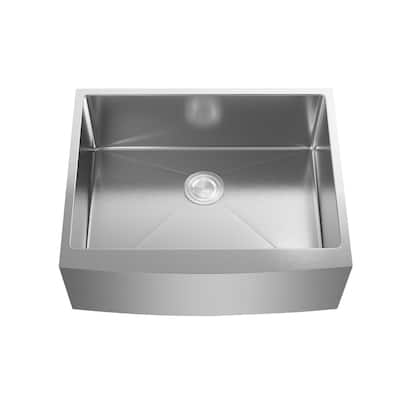 Indigo Home Stainless Steel farmhouse kitchen sink L27" x W22"