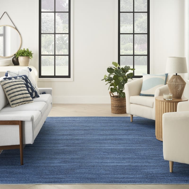 Nuray Power Loomed Abstract Non Skid Area Rug By HomeRoots - 8' x 10'