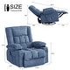 preview thumbnail 24 of 23, Big and Tall Massage Rocker and Swivel Recliner Chair with Heat and Vibration