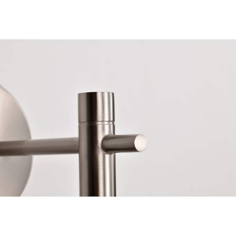 Corrine 10 Inch LED Wall Sconce Brushed Nickel 3K/4K/5K CCT Selectable - Brushed Nickel