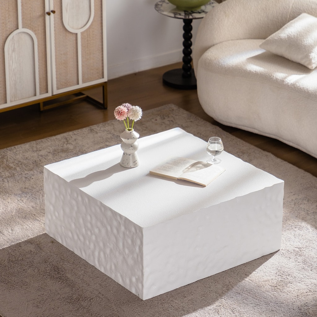 Square Modern Coffee Table - 8' x 10'