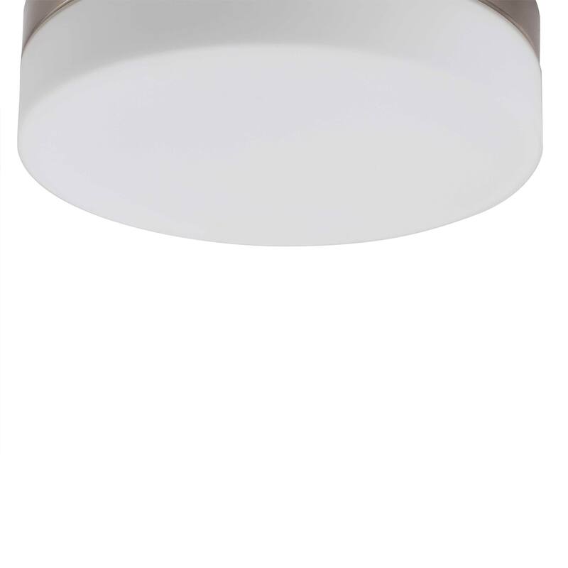 1 Light Flush Mount Ceiling light in Brushed Nickel