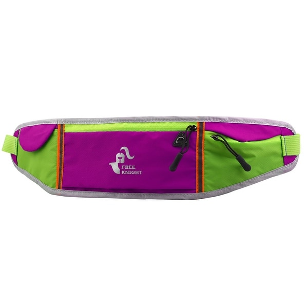 FreeKnight Authorized Workout Running Phone Holder Sport Pouch Waist Bag Fuchsia