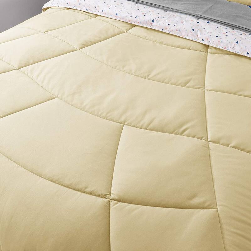 KASENTEX 5 or 7 Piece Bed in A Bag Microfiber Down Alternative Comforter Bedding Set with Sheets and Pillow Cases All Season