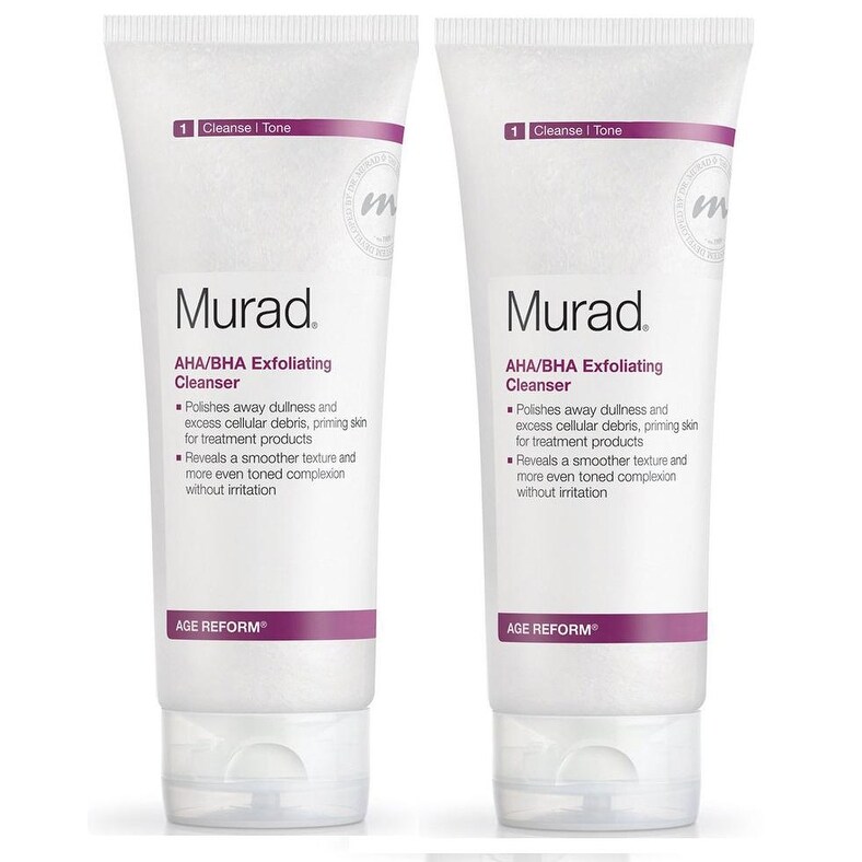 Muradmurad Aha Bha Exfoliating Cleanser 6 75 Ounce 2 Pack Exfoliator Dailymail