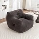 preview thumbnail 52 of 68, Bean Bag Sofa Chair with Armrests Stuffed High-Density Foam