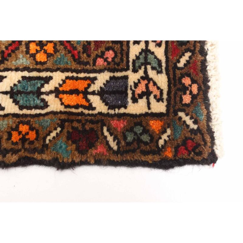 ECARPETGALLERY Hand-knotted Andelz Red Wool Rug - 2'11 x 10'0