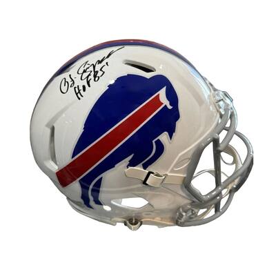 O.J. Simpson Signed Buffalo Bills Speed Full-Size Replica Helmet
