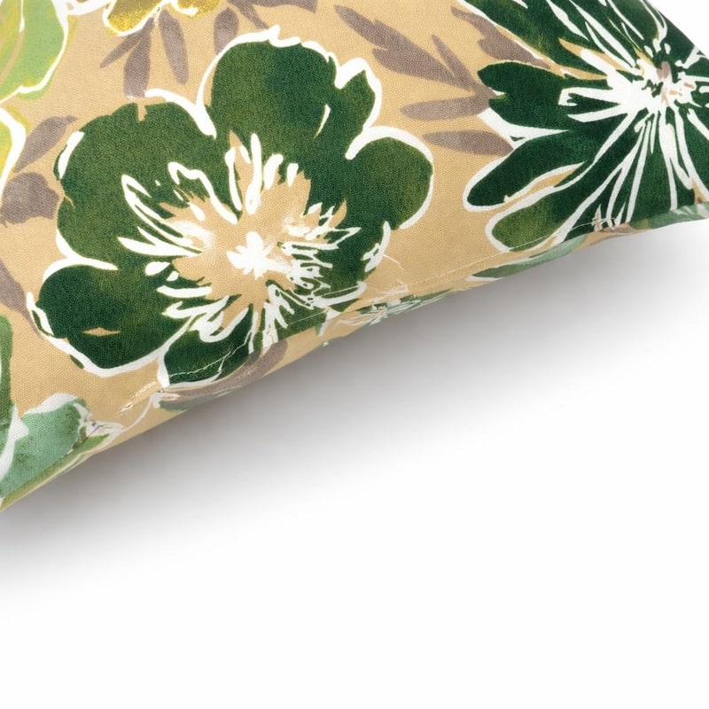 2 Pack Outdoor Throw Pillows, Waterproof & Fade-Resistant Patio Cushions- Soft & Comfortable Decorative Pillow Covers (18x18")