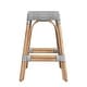preview thumbnail 77 of 124, Robias 24.5" Rattan Rectangular Counter Stool