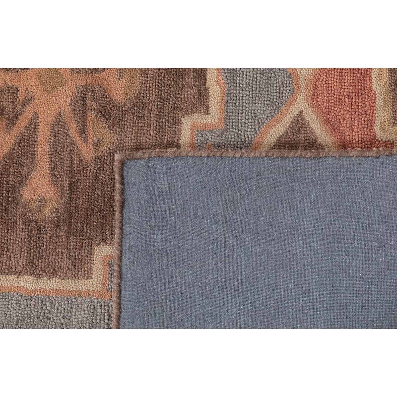Terra by Obeetee Noble Dusk Brown Rug