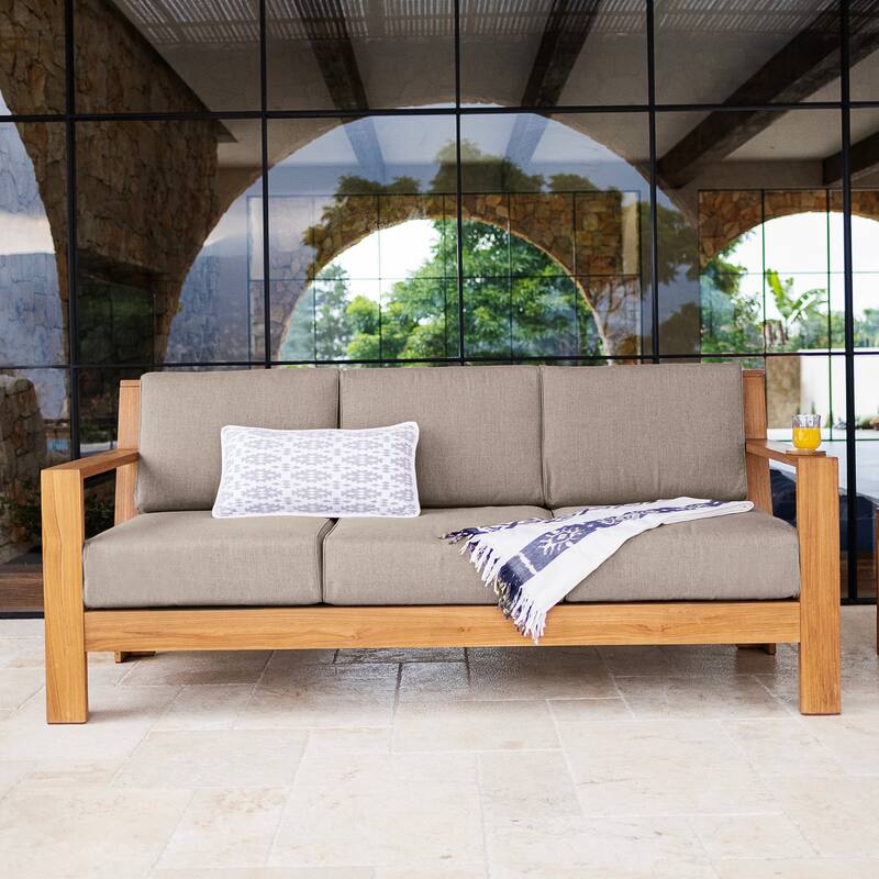 Cambridge Casual Logan 4-Piece Outdoor Conversation Set with Sunbrella Cushion