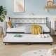 preview thumbnail 5 of 18, Sturdy Metal Twin Bed Frame with Heart-shaped Headboard