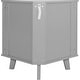 preview thumbnail 24 of 32, Corner Sideboard Cabinet Free-Standing Corner Storage Organizer