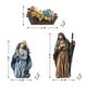 preview thumbnail 24 of 77, Glitzhome 12pcs Resin Christmas Multi/ Blue/ Ivory Nativity Figurines Set