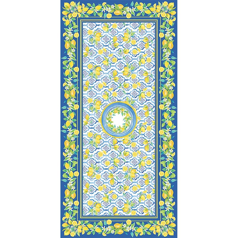Lovely Lemons 70x144 Tablecloth