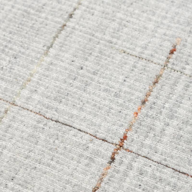 Alora Decor Chic Hand Loomed Abstract Lined Rug