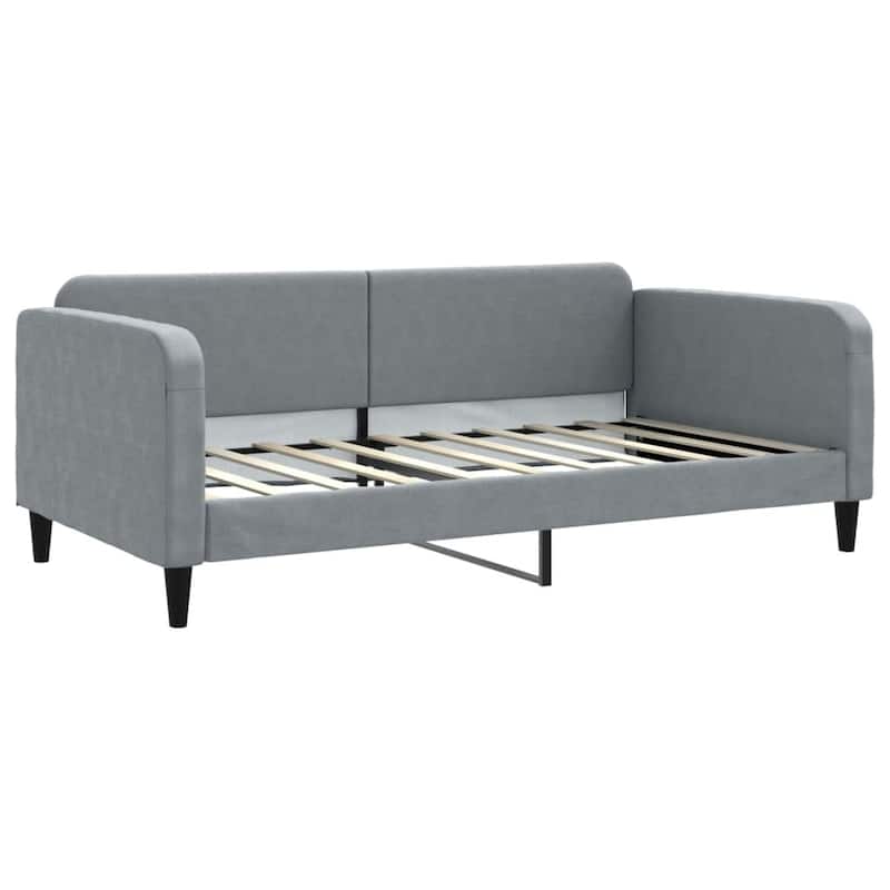 vidaXL Day Bed Upholstered Sleeper Sofa Bed for Bedroom Living Room Fabric