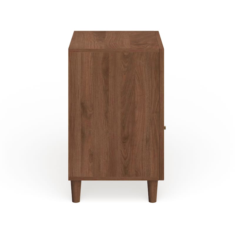 Carson Carrington Trollhattan Mid-century Single-drawer Nightstand