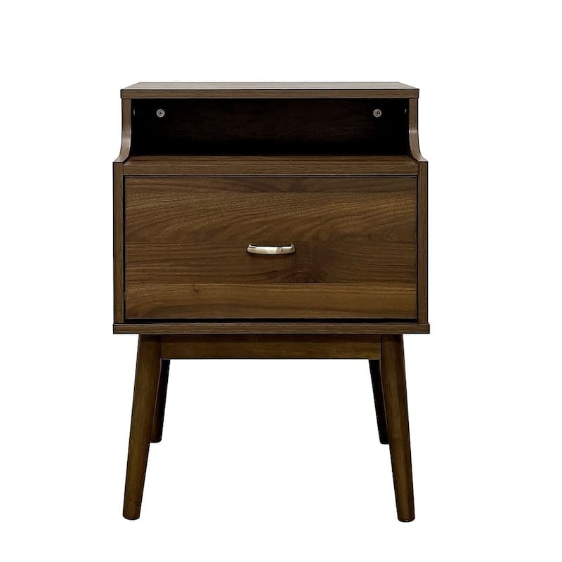 Mid-Century Modern Design 1-Drawer Nightstand by Christopher Knight Home