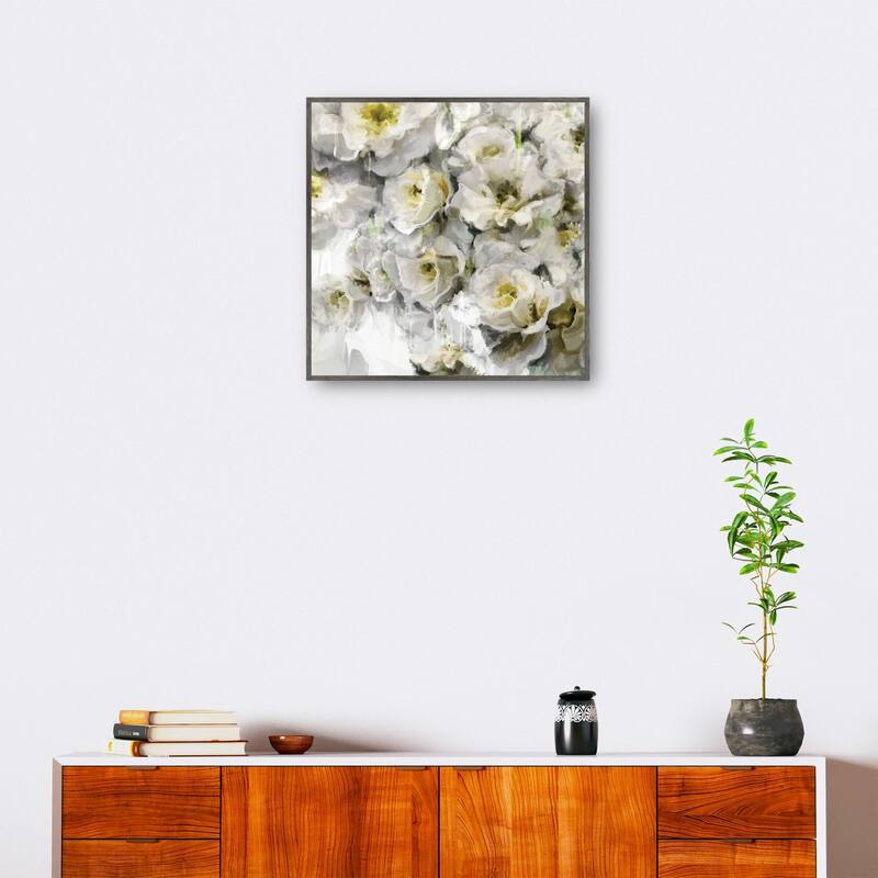 Greenhouse Blooms II By Studio Arts Canvas Art Print