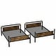 preview thumbnail 8 of 9, Heavy Duty Twin XL Metal Bunk Bed for Teens & Adults