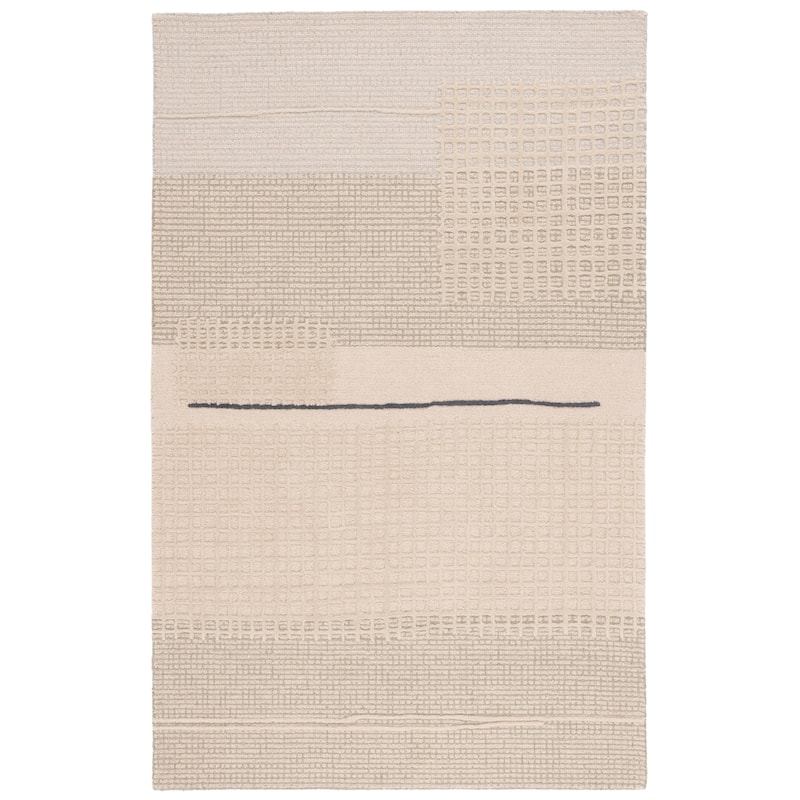 SAFAVIEH Handmade Genre Theofano Mid-Century Modern Wool Rug