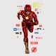 preview thumbnail 1 of 4, The Flash Wall Decals by RoomMates