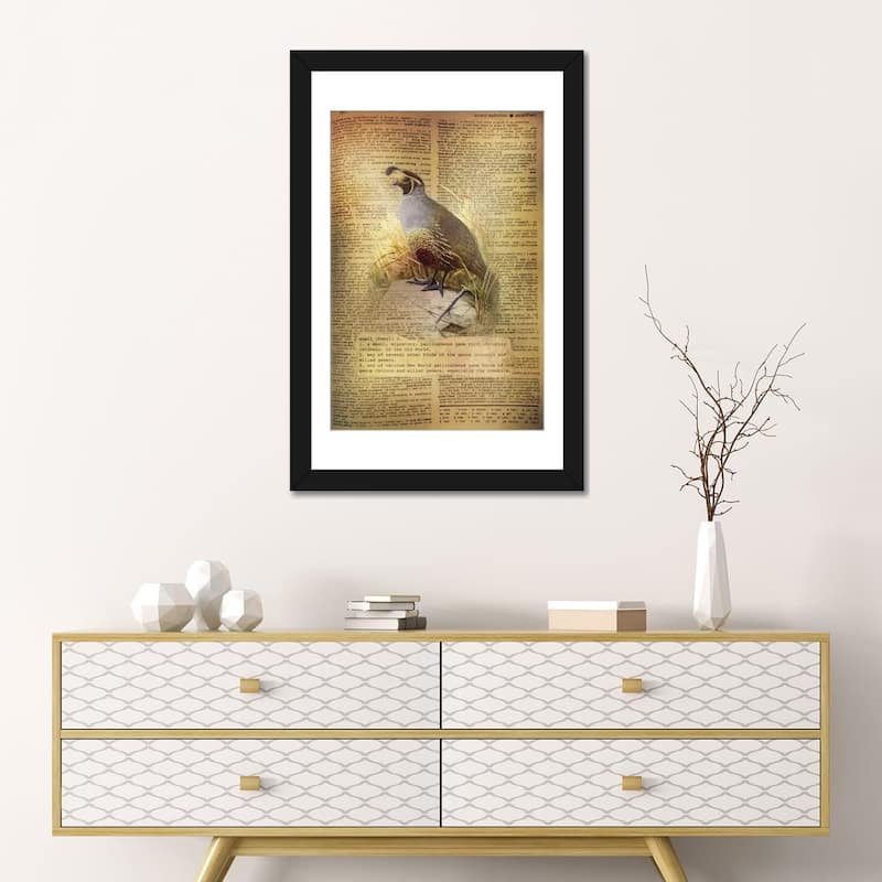 iCanvas "Q - Quail" by 5by5collective