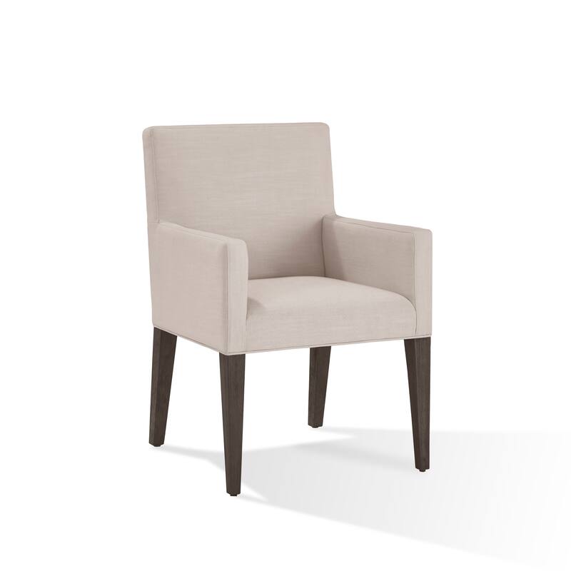 Modesto Upholstered Arm Chair in French Roast