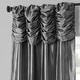 preview thumbnail 15 of 70, Exclusive Fabrics Single Ruched Faux Solid Taffeta Curtain (1 Panel)