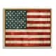 preview thumbnail 16 of 26, Stupell US American Flag Wood Textured Design Floater Frame - Red 21 x 17 - Gold