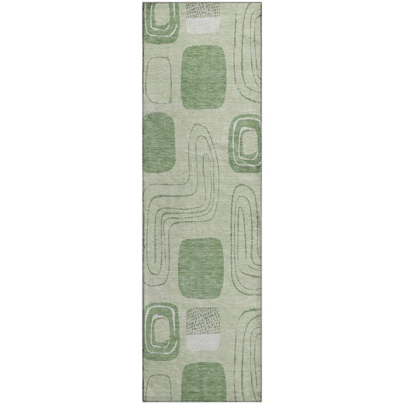Premium Washable Super Soft Contemporary Elements Mayfield Rug