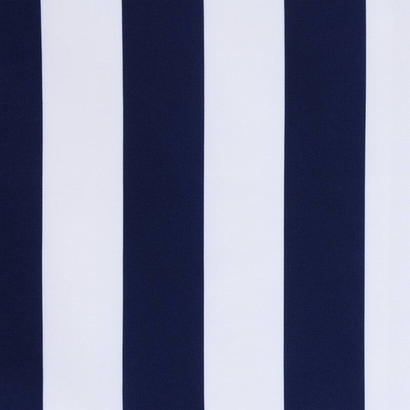 Coastal Stripe Indoor/Outdoor Curtain Panel by Outdoor Decor