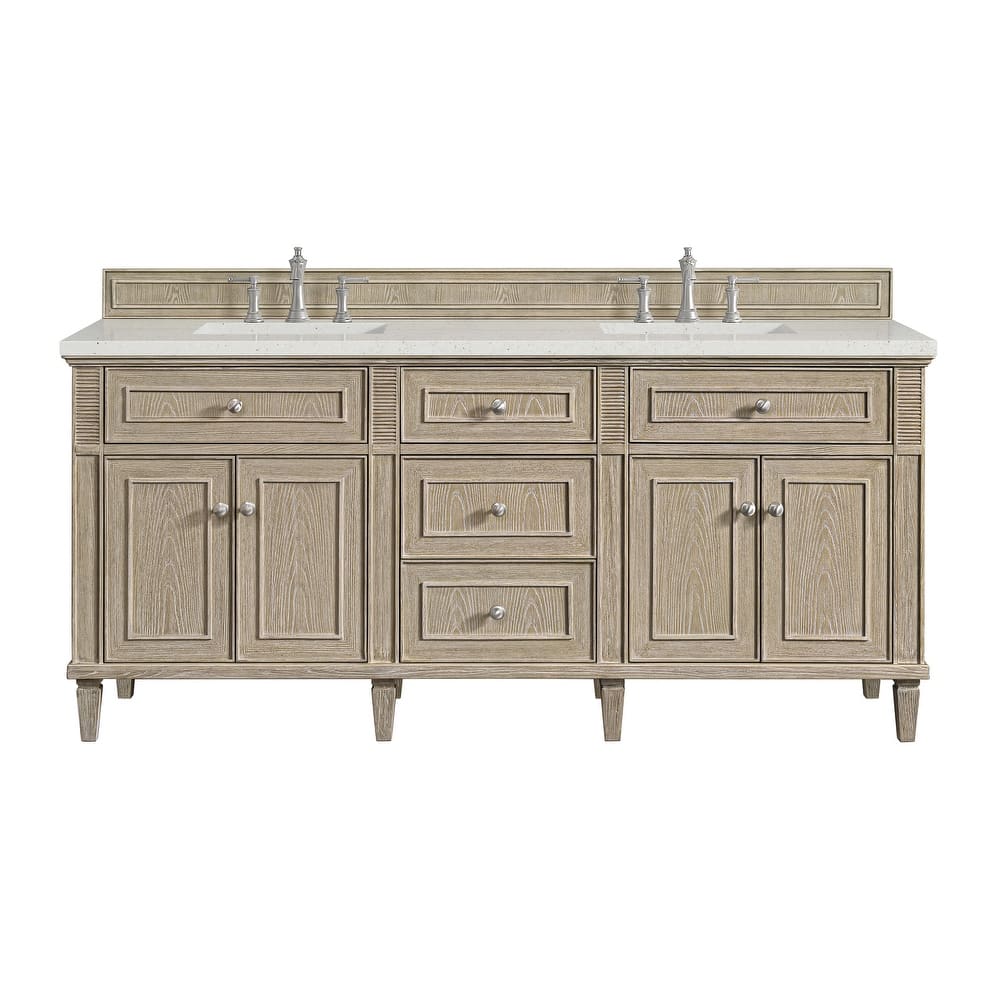 James Martin Vanities 424-V72-3LDL Lorelai 72" Double Basin Wood