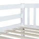 preview thumbnail 20 of 18, Full over Full Rubber Wood Bunk Bed with 2 Drawers,Convertible into 2 Full Beds,Ladder and Safety Guardrails