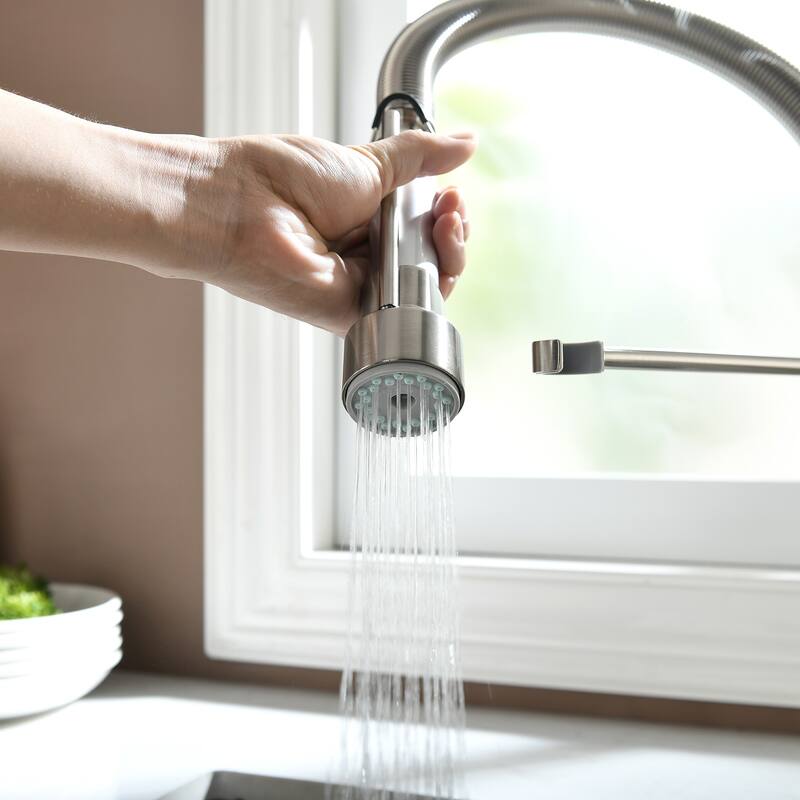 Single Hole Pull Out Kitchen Faucet