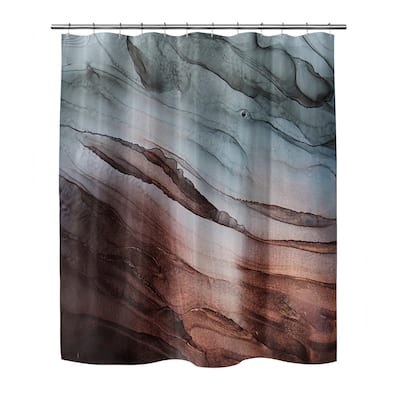 METAL Shower Curtain By Christina Twomey