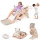 preview thumbnail 6 of 9, 4-in-1 Kids Slide Rocking Horse with Basketball and Ring Toss - 36.5"L x 25.5"W x 18.5"H