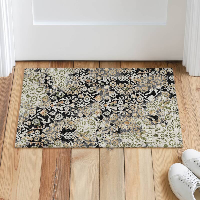 Machine Washable Indoor/ Outdoor Global Avon Chantille Rug
