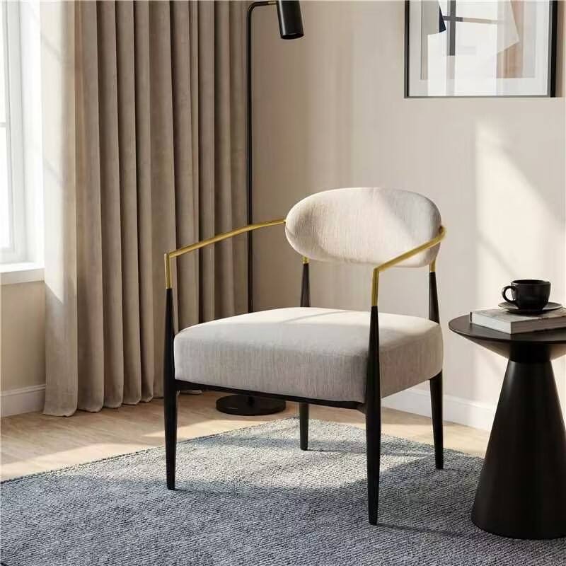 Christopher Knight Home - Amelia Mid-Century Modern Upholstered Accent Armchair with Sturdy Tapered Legs