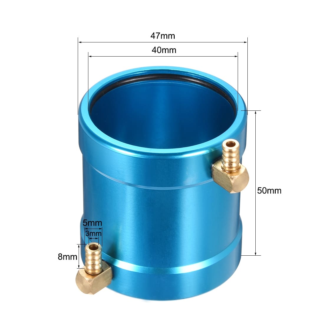 Shop Rc Model Motor Water Cooling Jacket Parts 40mm Blue For For 36 Series Rc Motor 40mm Blue Overstock 27581353
