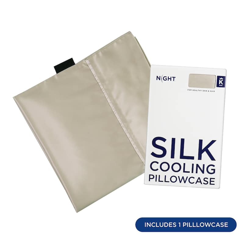 NIGHT Cooling Silk Pillowcase