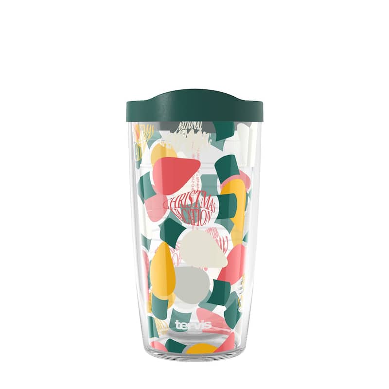 Tervis National Lampoon's Christmas Vacation Plugged In Made in USA Double Walled Insulated Travel Tumbler, Classic - 16oz