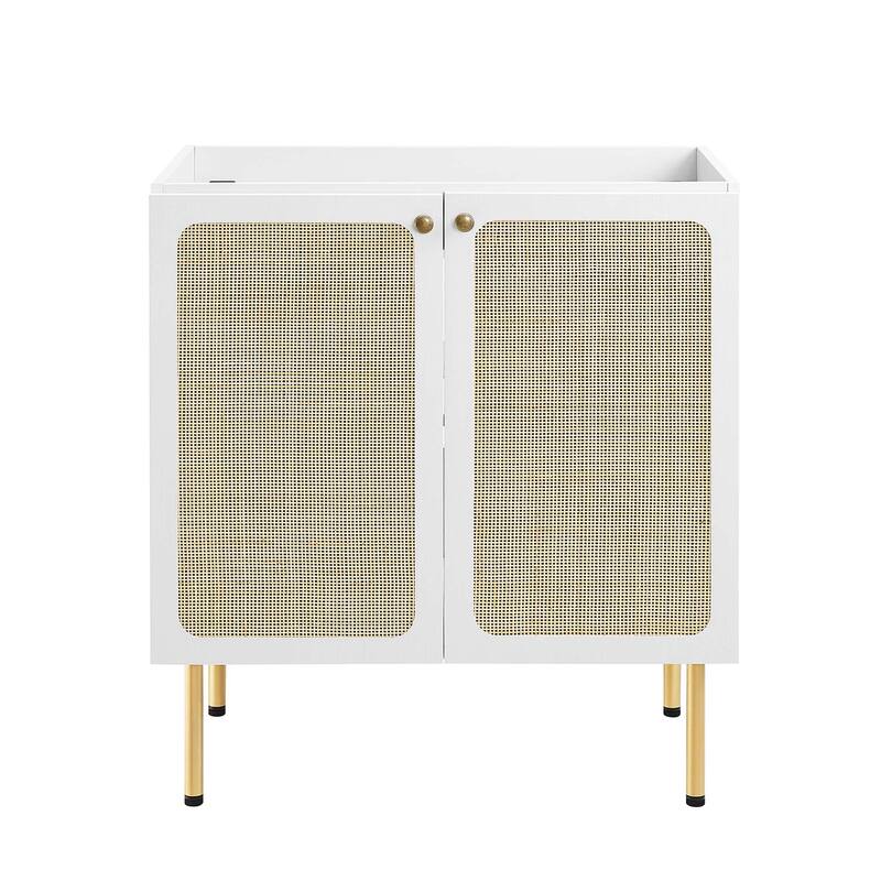 Chaucer 18"/24"/30"/36"/48"Single Basin/48" White Basin Bathroom Vanity