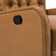 preview thumbnail 21 of 45, Jordano Genuine Leather Recliner with Metal Base by HULALA HOME