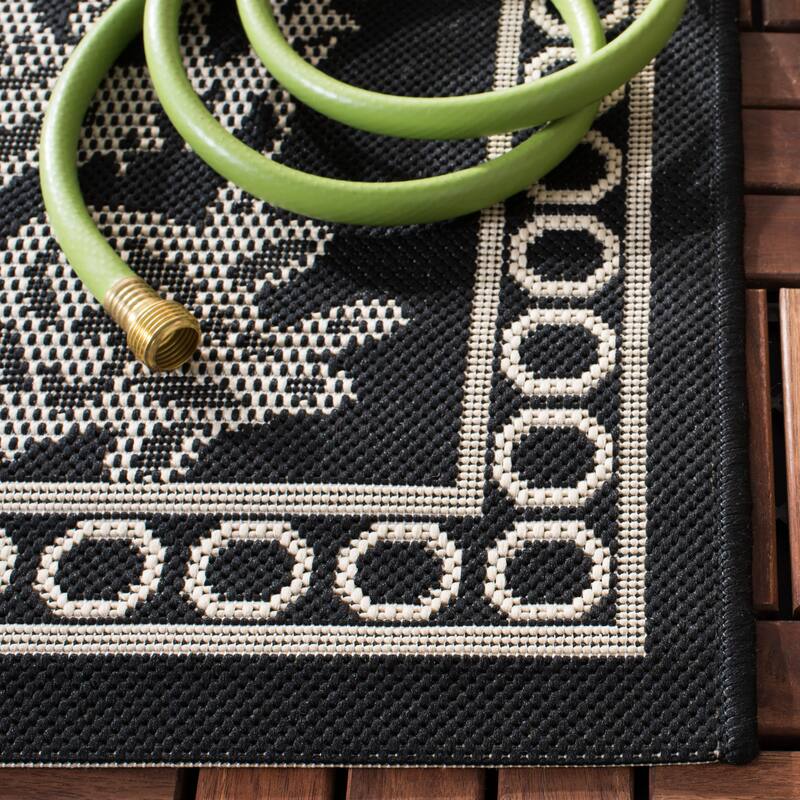 SAFAVIEH Courtyard Terry Indoor/ Outdoor Waterproof Patio Backyard Rug