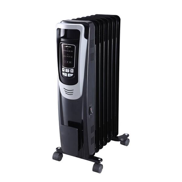 Ecohouzng Digital Oil Filled Heater with Remote - One Size - On Sale - Bed  Bath u0026 Beyond - 33206967